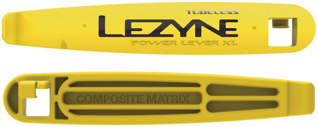 Lezyne Tubeless Power XL Tire Levers - Yellow