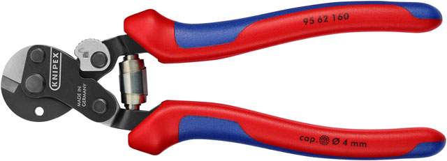 Knipex Wire Rope Shears - Burnished Forged Steel, 6 1/4"