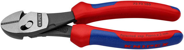 Knipex 7 1/4" Twinforce Diagonal Super Cutters