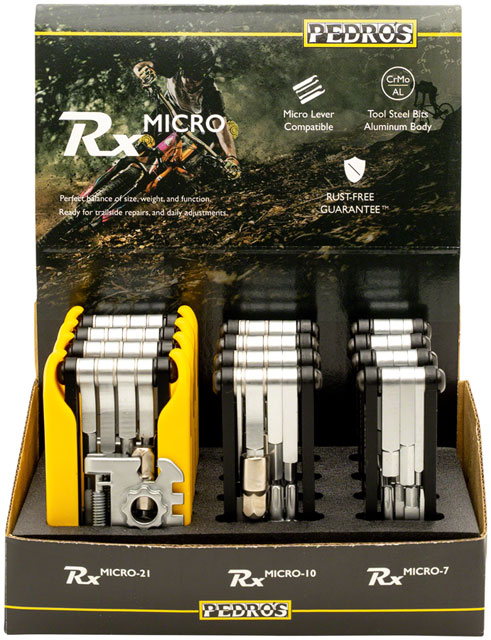 Pedro's Rx Micro Counter Display - Multi Tool
