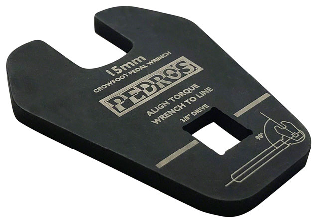 Pedro's Crowfoot Pedal Wrench, 3/8" Drive