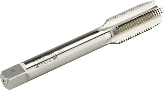 Park Tool TAP-15.2 Thru Axle Tap 15mm x 1.5