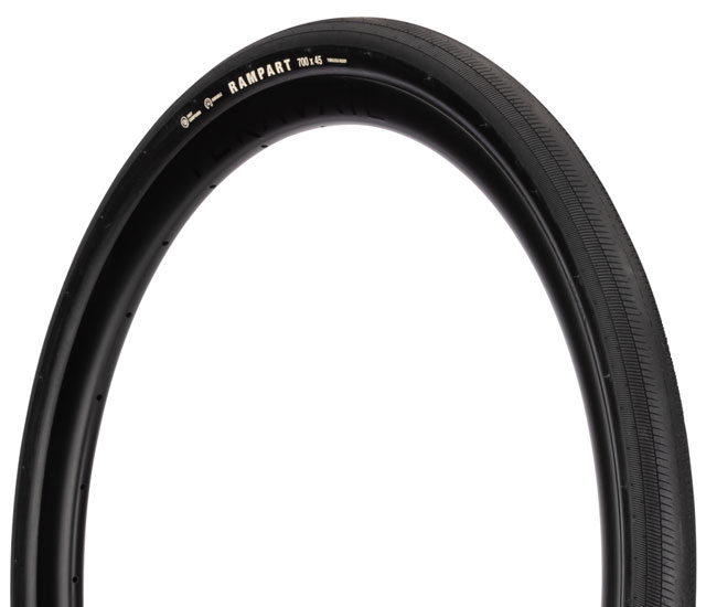 Teravail Rampart Tire - 700 x 45, Tubeless, Folding, Black, Durable, Fast Compound