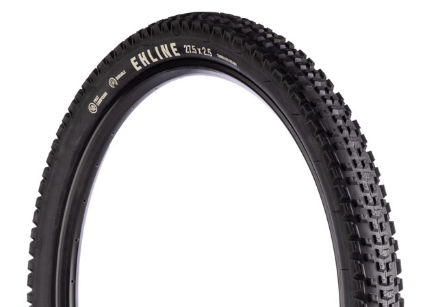 Teravail Ehline Tire - 27.5 x 2.5, Tubeless, Folding, Black, Durable, Fast Compound