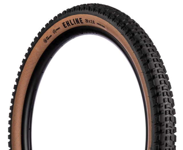 Teravail Ehline Tire - 29 x 2.8, Tubeless, Folding, Tan, Durable, Fast Compound
