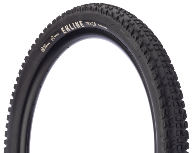 Teravail Ehline Tire - 29 x 2.5, Tubeless, Folding, Black, Durable, Fast Compound