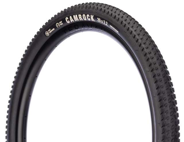 Teravail Camrock Tire - 29 x 2.2, Tubeless, Folding, Black, Light Trail, Fast Compound