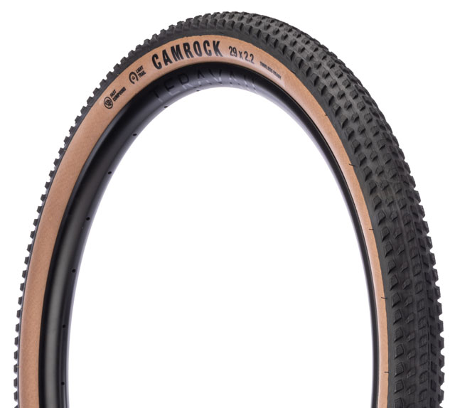 Teravail Camrock Tire - 29 x 2.2, Tubeless, Folding, Tan, Light Trail, Fast Compound