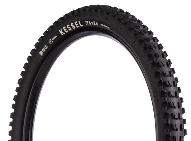 Teravail Kessel Tire - 27.5 x 2.5, Tubeless, Folding, Black, Durable, Grip Plus Compound