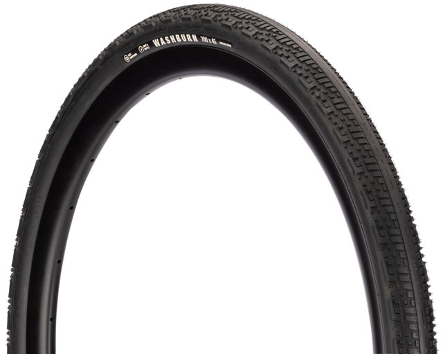 Teravail Washburn Tire - 700 x 40, Tubeless, Folding, Black, Durable, Fast Compound