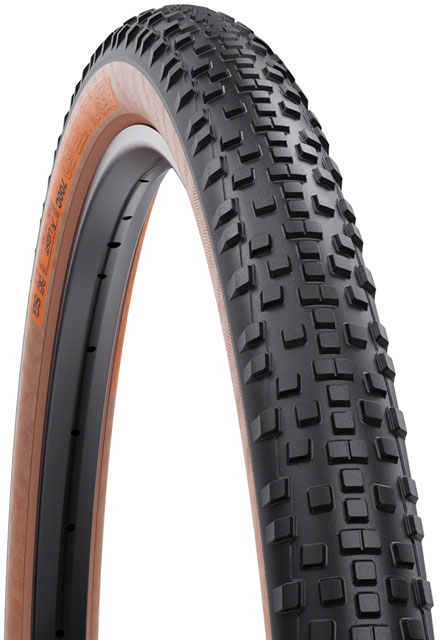 WTB Resolute Tire - 700 x 50, TCS Tubeless, Folding, Black/Tan, Light/Fast Rolling, Dual DNA, SG2