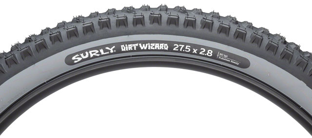 Surly Dirt Wizard Tire - 27.5 x 2.8, Tubeless, Folding, Black/Slate, 60 tpi