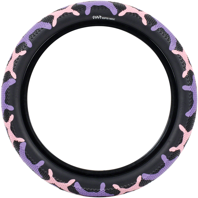 Cult X Vans Tire - 16 x 2.2, Clincher, Wire, Purple Camo/Black
