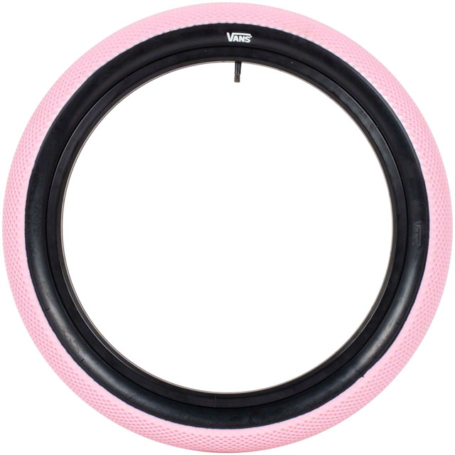 Cult X Vans Tire - 20 x 2.4, Clincher, Wire, Rose Pink/Black