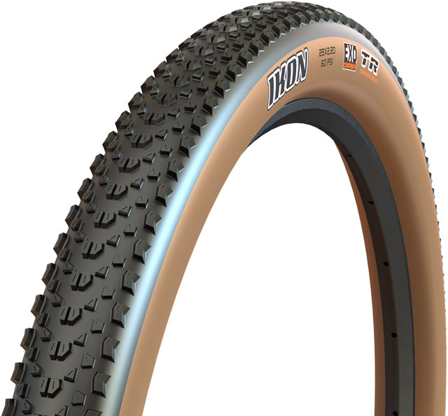 Maxxis Ikon Tire - 29 x 2.20, Tubeless, Folding, Black/Dark Tan, 3C MaxxSpeed, EXO