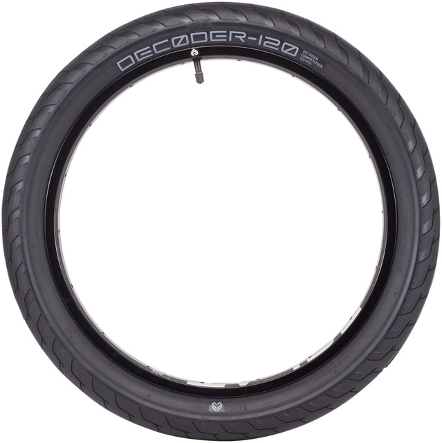 Eclat Decoder Tire - 20 x 2.3, Clincher, Steel, Black, 120tpi