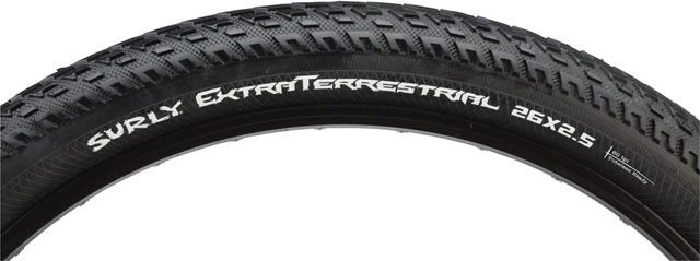 Surly ExtraTerrestrial Tire - 26 x 2.5, Tubeless, Folding, Black, 60tpi