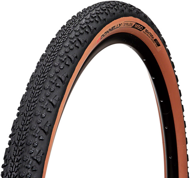 Donnelly Sports X'Plor MSO Tire - 700 x 50, Tubeless, Folding, Black/Tan