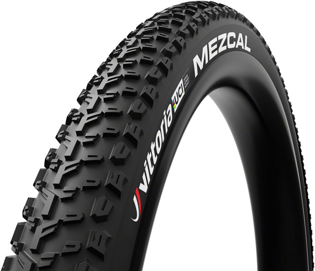 Vittoria Mezcal III Tire - 29 x 2.25, Tubeless, Folding, Black + Rainbow Swoosh, 1C