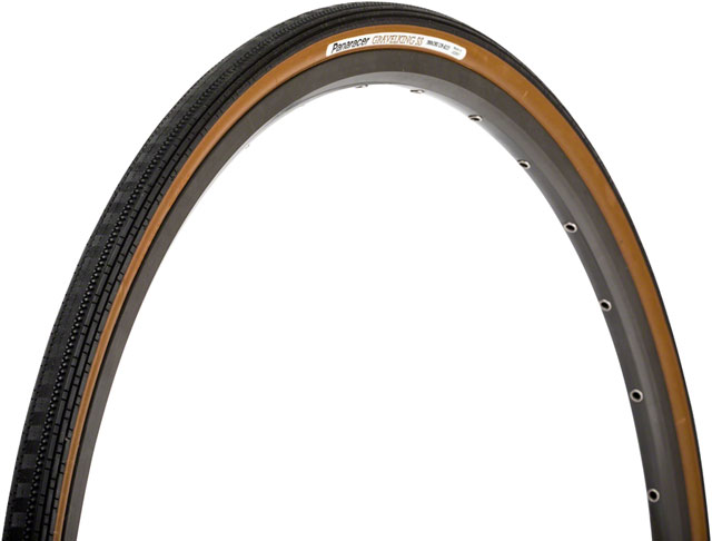 Panaracer GravelKing SS Tire - 700 x 28, Clincher, Folding, Black/Brown