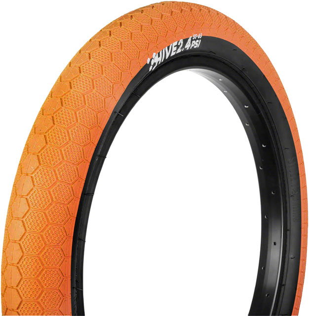Stolen Hive Tire - 20 x 2.4", Neon Orange/Black