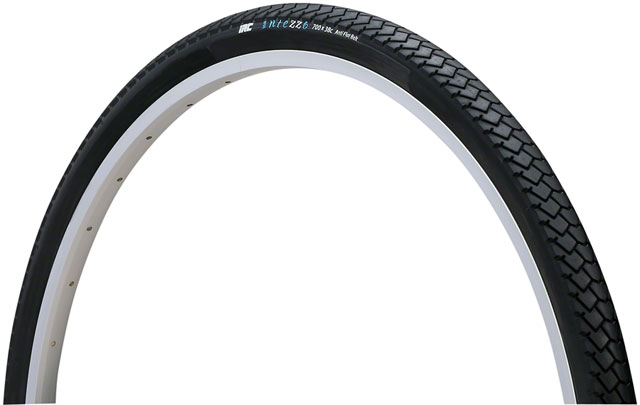 IRC Tire InteZZo Tire - 700 x 38, Clincher, Steel, Black, 33tpi