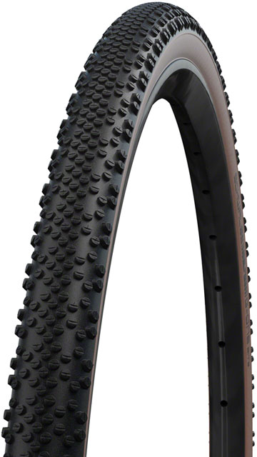Schwalbe G-One Bite Tire - 700 x 38, Tubeless, Folding, Black/Bronze, Performance Line, Race Guard, Addix