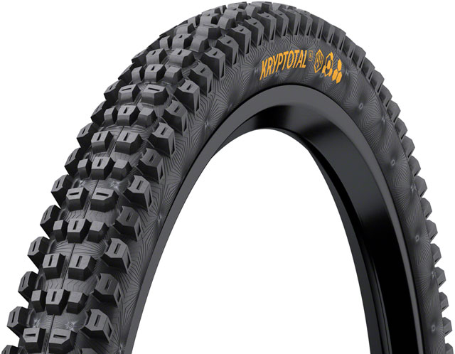 Continental Kryptotal Front Tire - 29 x 2.40, Tubeless, Folding, Black, SuperSoft, Downhill Casing, E25