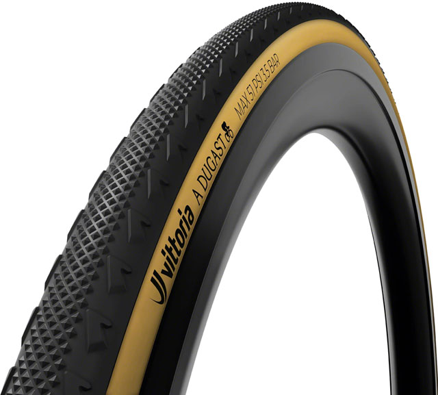 Vittoria A Dugast Pipisquallo Tire - 700 x 33, Tubeless, Folding, Black/Para, Cotton, 2C + Neoprene