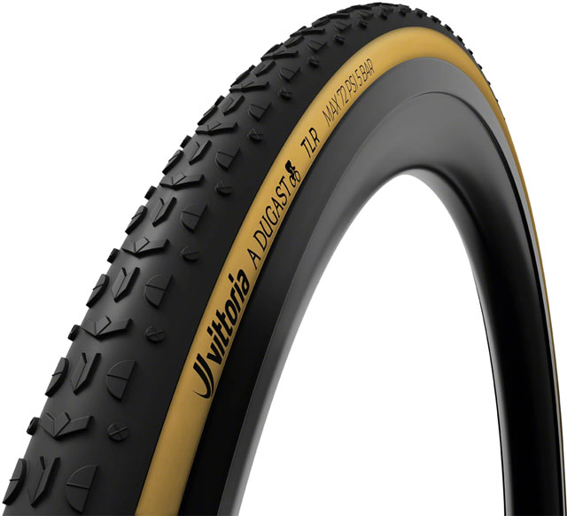 Vittoria A Dugast Typhoon Tire - 700 x 33, Tubeless, Folding, Black/Para, Cotton, 2C + Neoprene