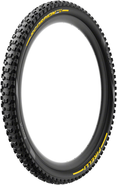 Pirelli Scorpion Race DH M Tire - 29 x 2.5, Clincher, Wire, Yellow Label, DualWALL+, SmartEVO DH