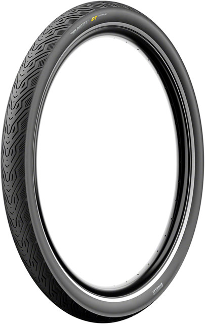 Pirelli Angel DT Urban Tire - 20 x 2.24, Clincher, Wire, Black, Reflective