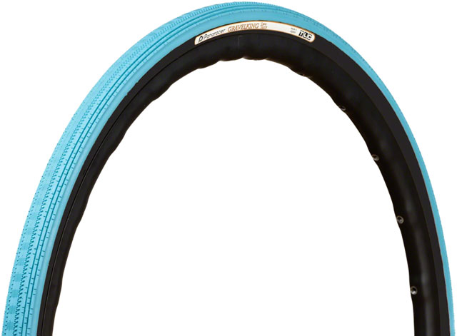 Panaracer GravelKing SS Tire - 700 x 32, Tubeless, Folding, Turquoise/Black