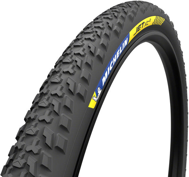 Michelin Jet XC2 Tire - 29 x 2.25, Tubeless, Folding, Black, Racing Line, GUM-X, Cross Shield, E-Bike