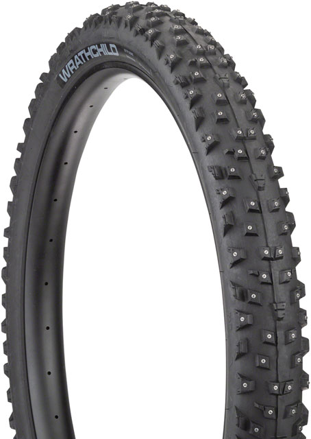 45NRTH Wrathchild Tire - 27.5 x 3.0, Tubeless, Folding, Black, 60 TPI, 252 Concave Carbide Studs
