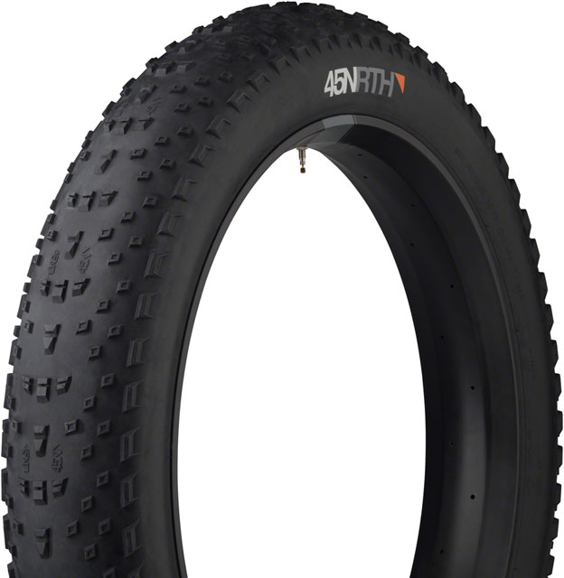 45NRTH Husker Du Tire - 26 x 4.8, Tubeless, Folding, Black, 120 TPI