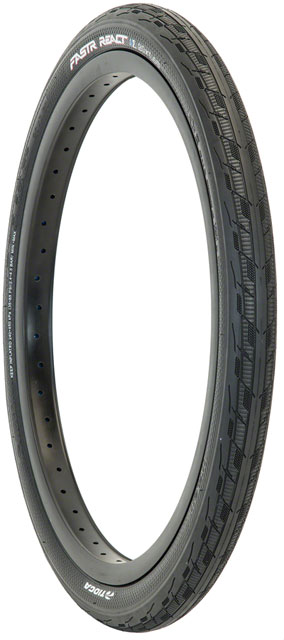 Tioga FASTR REACT S-Spec Tire - 20 x 1.75, Clincher, Folding, Black, 120tpi