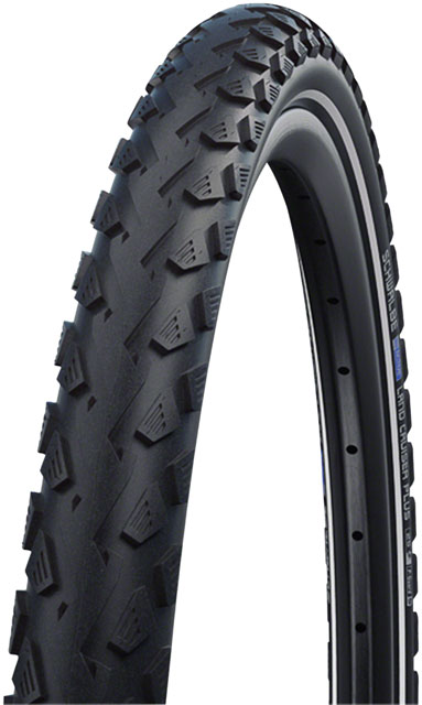 Schwalbe Land Cruiser Plus Tire - 700 x 55, Clincher, Wire, Black, PunctureGuard, Green Compound, E-25