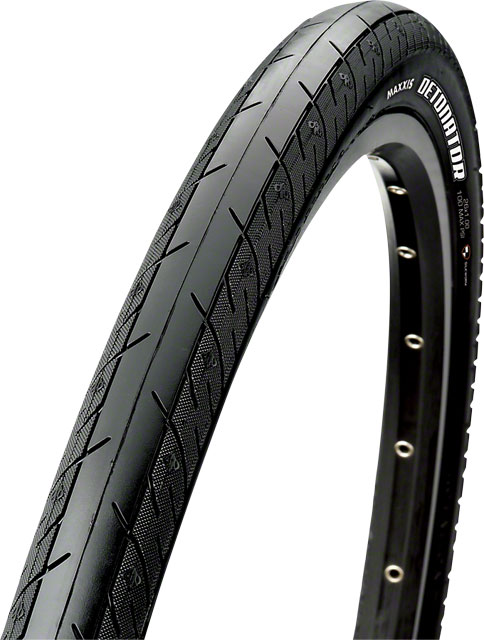 Maxxis Detonator Tire - 700 x 28, Clincher, Wire, Black