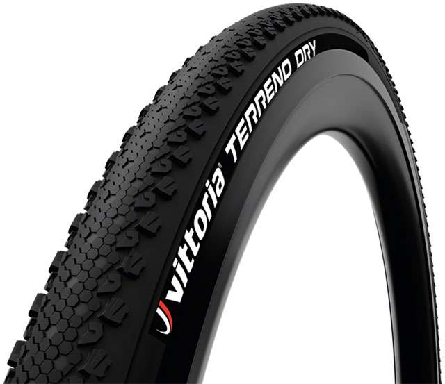 Vittoria Terreno Dry Tire - 700 x 35, Clincher, Wire, Black, 2C