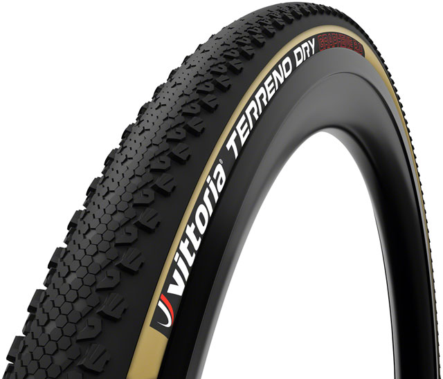 Vittoria Terreno Dry Tire - 700 x 40, Tubeless, Folding, Black/Tan, 1C, G2.0