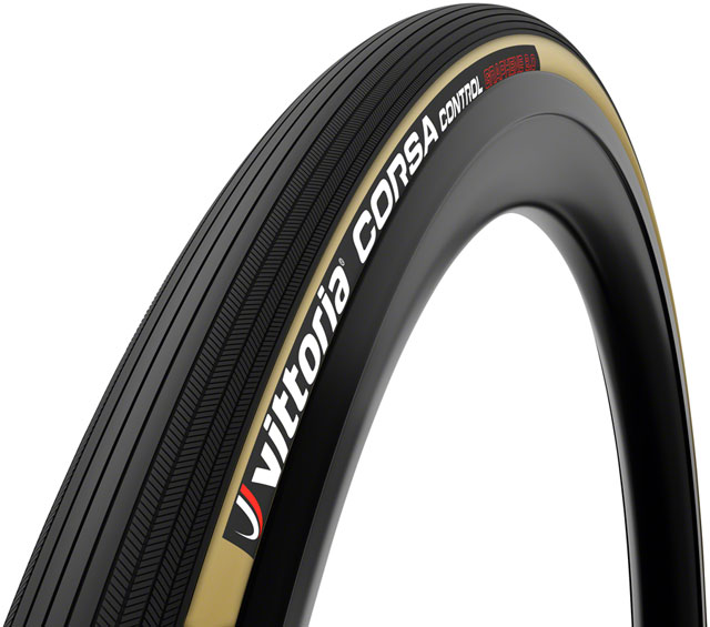 Vittoria Corsa Control Tire - 700 x 25, Clincher, Folding, Black/Para, G2.0