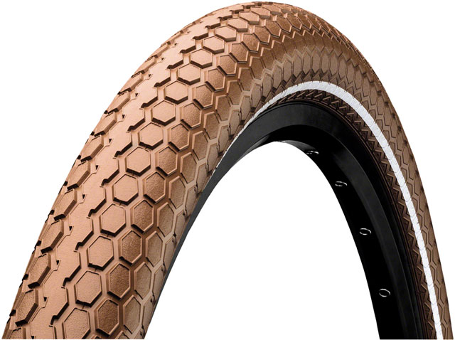Continental Retro Ride Cruiser Tire - 700 x 55, Clincher, Wire, Brown/Reflex, ProTection