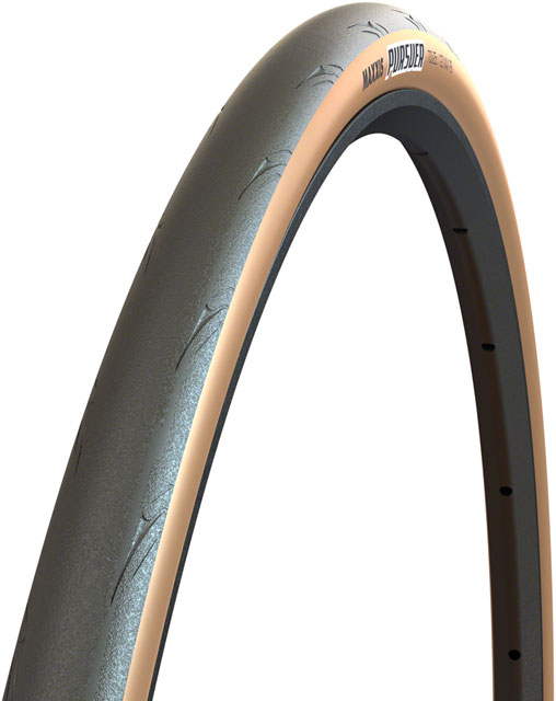 Maxxis Pursuer Tire - 700 x 25, Clincher, Folding, Black/Tan