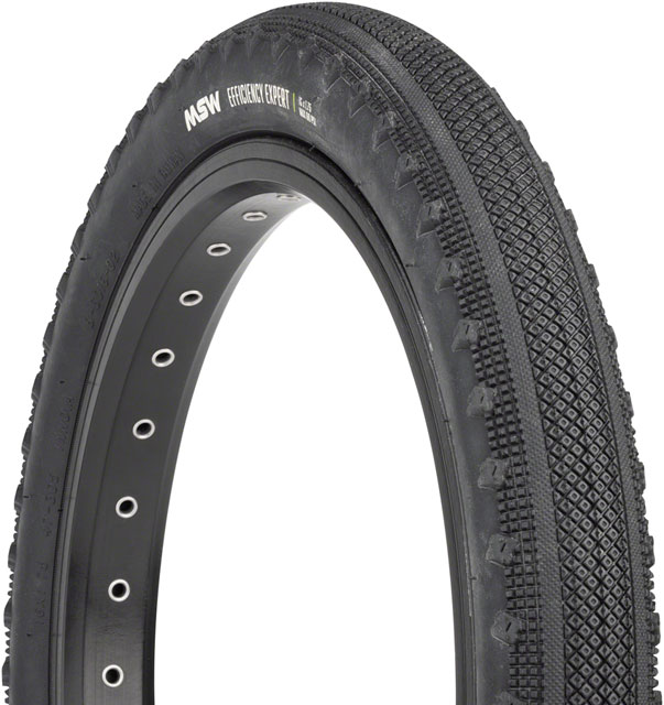 MSW Efficiency Expert Tire - 16 x 1.75, Black, Rigid Wire Bead, 33tpi