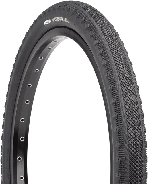 MSW Efficiency Expert Tire - 20 x 1.75, Black, Rigid Wire Bead, 33tpi