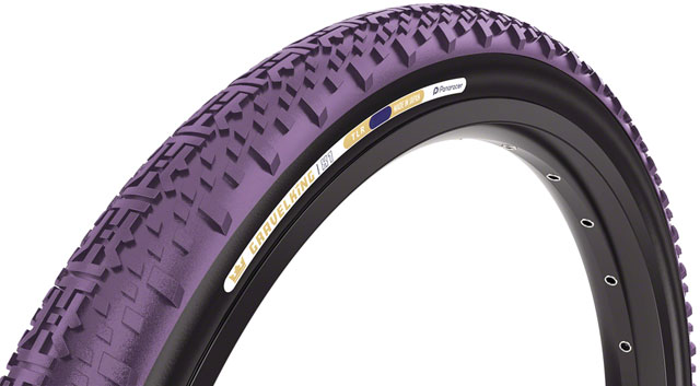 Panaracer GravelKing X1 Tire - 700 x 45, Tubeless, Folding, Purple/Black