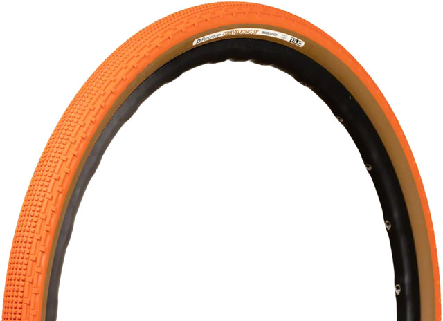 Panaracer GravelKing SK Tire - 700 x 32, Tubeless, Folding, Sunset Orange/Brown