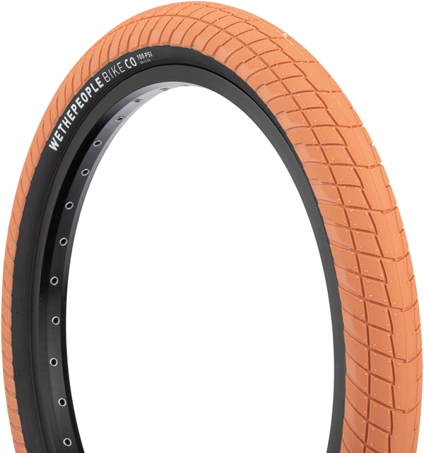 We The People Overbite Tire - 20 x 2.35, Clincher, Wire, Gum/Black