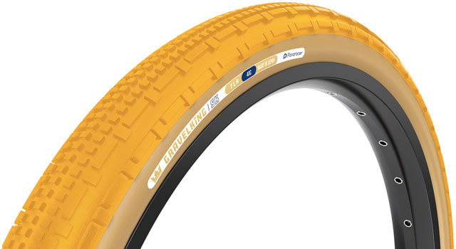 Panaracer GravelKing SK Tire - 700 x 40, Tubeless, Folding, Honey Butter/Brown